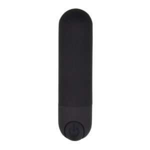 10 Function Rechargeable Bullet Vibrator Black
