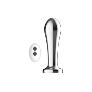 Remote Controlled Metal Vibrating Anal Plug