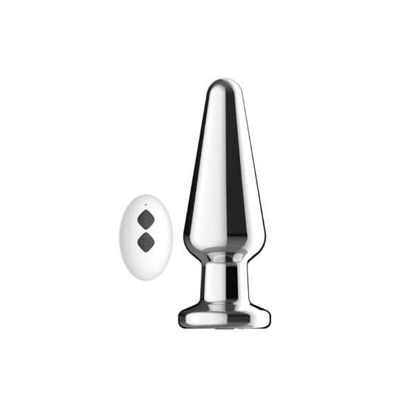 Remote Controlled Metal Vibrating Butt Plug