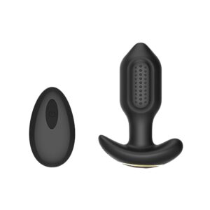 Remote Controlled Silicone Vibrating Butt Plug