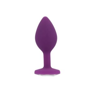 Purple Silicone Butt Plug Small