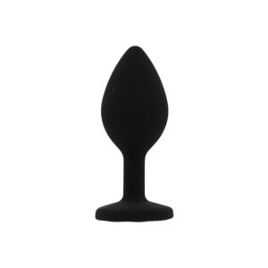Black Silicone Butt Plug Small