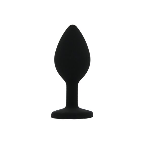 Black Silicone Butt Plug Small