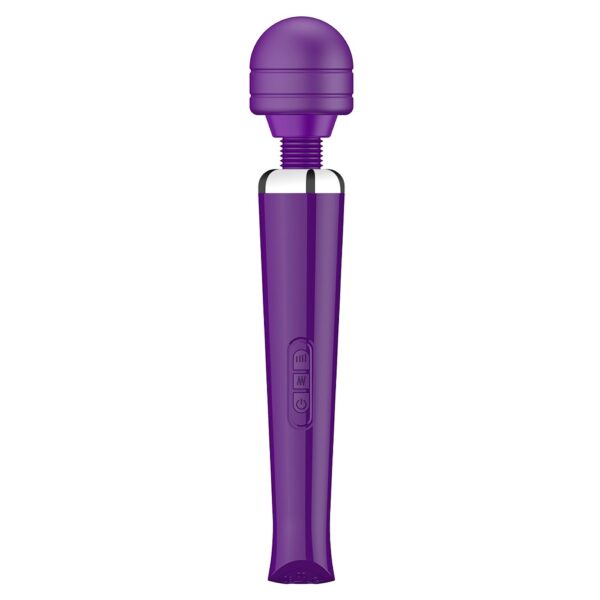 Rechargeable Magic Wand Vibrator Purple