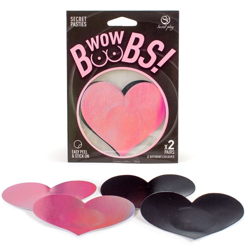 WOW BOOBS! HEART NIPPLE COVERS