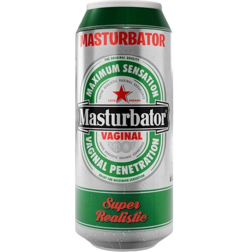 MALE MASTURBATOR VAGINA BEER CAN