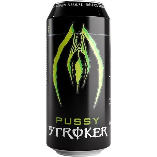 PUSSY STROKER MALE MASTURBATOR VAGINA ENERGETIC DRINK CAN