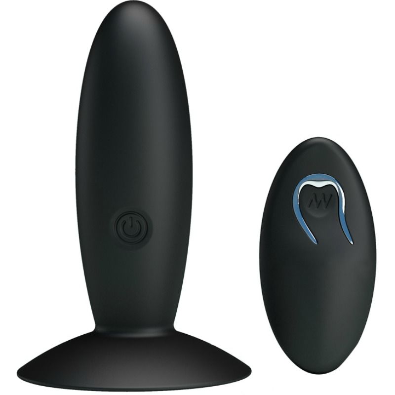 RECHARGEABLE ANAL PLUG WITH VIBRATION AND CONTROL