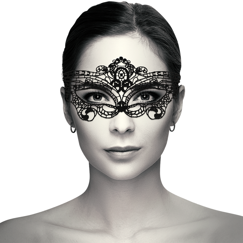 LACE MASK BLACK